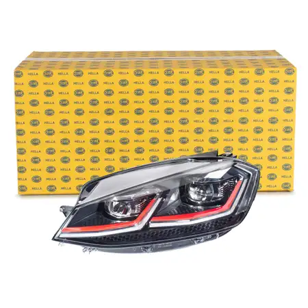 HELLA 1ZX013924411 LED Scheinwerfer f&uuml;r VW Golf 7 GTI/TCR/Clubsport ab 11.2016 links