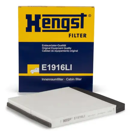 HENGST E1916LI Innenraumfilter f&uuml;r VOLVO C70 I S60 I S70 S80 I V70 II ab 07.2000