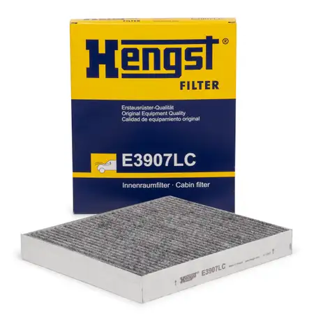 HENGST E3907LC Innenraumfilter Aktivkohle f&uuml;r OPEL Astra K Insignia B Meriva B 13356914