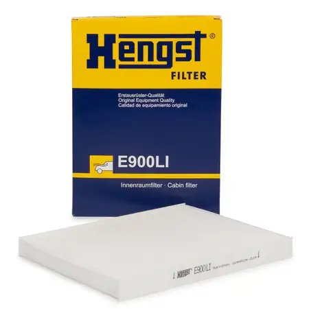 HENGST E900LI Innenraumfilter Pollenfilter f&uuml;r VW Golf 3 Lupo Polo 6N AUDI 8L 1H0819644B
