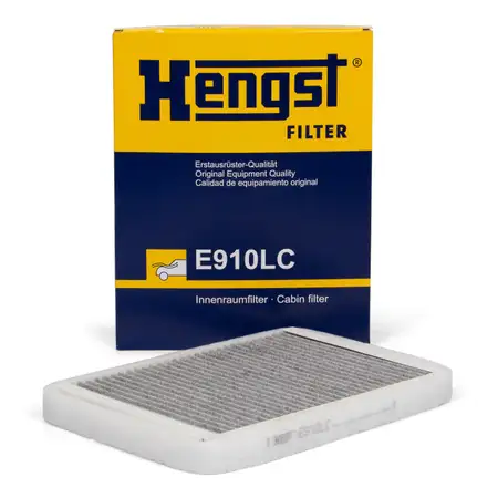 HENGST E910LC Innenraumfilter Aktivkohle f&uuml;r OPEL Astra G H Zafira A 13175554