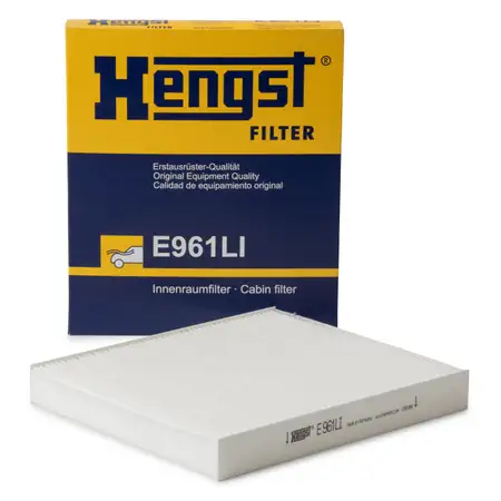 HENGST E961LI Innenraumfilter f&uuml;r AUDI A2 SEAT Ibiza SKODA VW Polo 6R MERCEDES W463