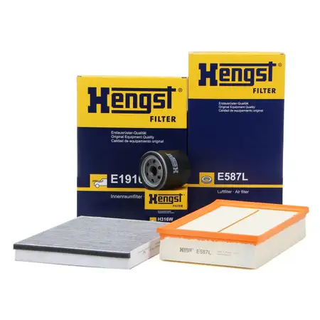 HENGST Filter-Set f&uuml;r VW Multivan Transporter T5 + T6 2.0 BiTDI 180 PS