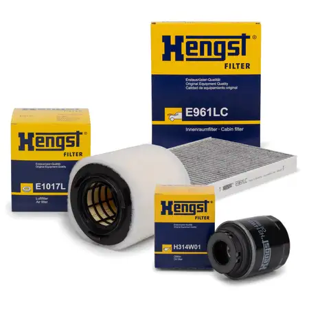 HENGST Filter Kit for SEAT Ibiza 4, SKODA Fabia 2, VW Polo 6R, 6C, 1.2 TSI, 1.4 TSI