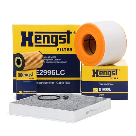 HENGST Filter-Set 3-tlg f&uuml;r AUDI A6 4G C7 2.0 TDI 136/163/177 PS