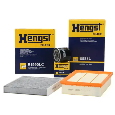 HENGST Filter-Set f&uuml;r FORD Focus 2 MK2 1.4 1.6/Ti VOLVO C30 S40 2 V50 1.6 bis 2007