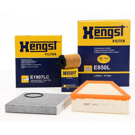 HENGST Filter-Set f&uuml;r FORD Mondeo 4 MK4 Galaxy S-Max WA6 1.6 TDCi 115/116 PS