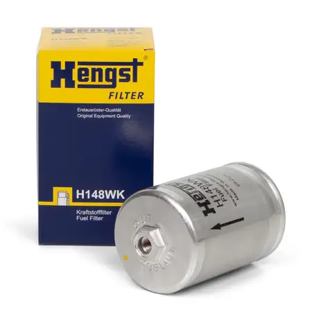 HENGST H148WK Kraftstofffilter Benzin f&uuml;r AUDI 80 B4 A4 B5 A6 C5 A8 4D VW PASSAT 3B