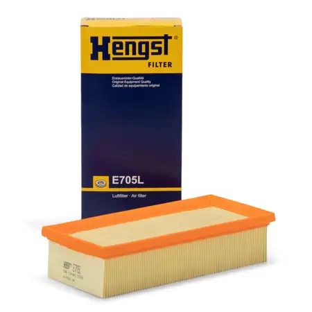 HENGST E705L Luftfilter f&uuml;r MITSUBISHI Colt 6/CZC SMART Forfour 454 1.1 1.3 1.5