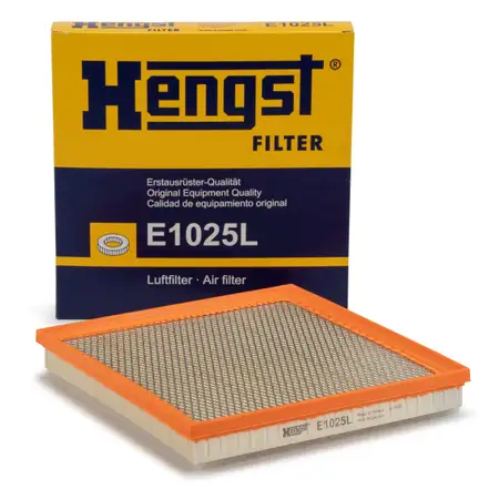 HENGST E1025L Luftfilter f&uuml;r CHEVROLET Cruze Orlando OPEL Astra J Cascada Zafira c