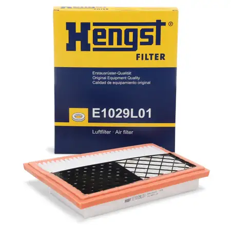 HENGST E1029L01 Luftfilter f&uuml;r MERCEDES-BENZ W203 W204 W211 W212 W463 W221 OM642 links