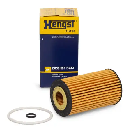 HENGST E650H01D444 &Ouml;lfilter f&uuml;r OPEL Astra J K Insignia A B Mokka Zafira C 1.6 CDTi