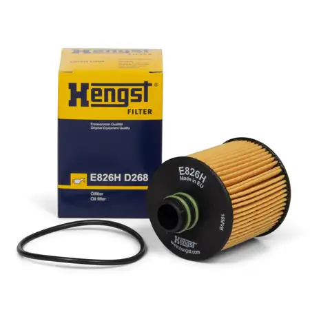 HENGST E826HD268 &Ouml;lfilter f&uuml;r ALFA ROMEO Giulietta FIAT 500 Ducato Punto 1.6/2.0 D