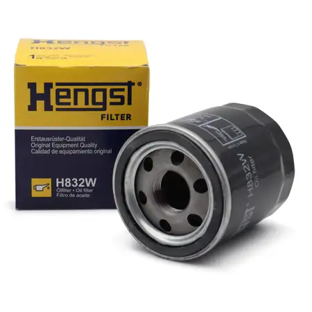 HENGST H832W &Ouml;lfilter f&uuml;r OPEL Astra K B16 1.4T Insignia B 2.0 2.0T 2.0 GSi 4x4 55495105