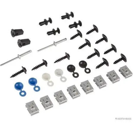 HERTH+BUSS ELPARTS Montagesatz Sto&szlig;f&auml;nger Sto&szlig;stange f&uuml;r VW Polo4 9N vorne 6Q0898623