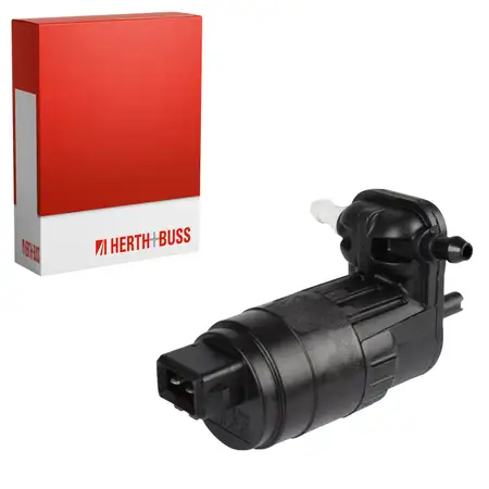 HERTH+BUSS ELPARTS Washer Fluid Pump for FIAT 500X, Doblo, Panda 312, 319, Tipo, FORD Ka RU8