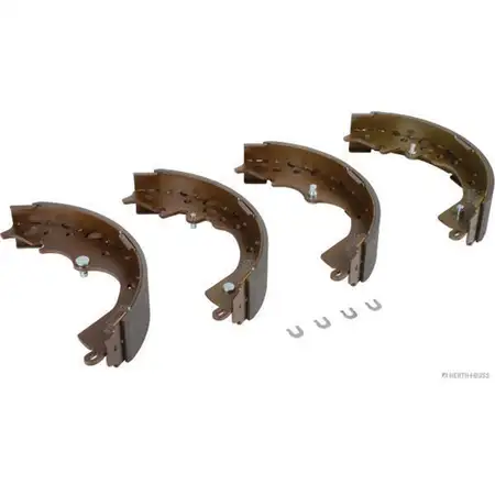 HERTH+BUSS JAKOPARTS Bremsbackensatz f&uuml;r TOYOTA Hiace 4 2.5 D-4D 95/117 PS hinten