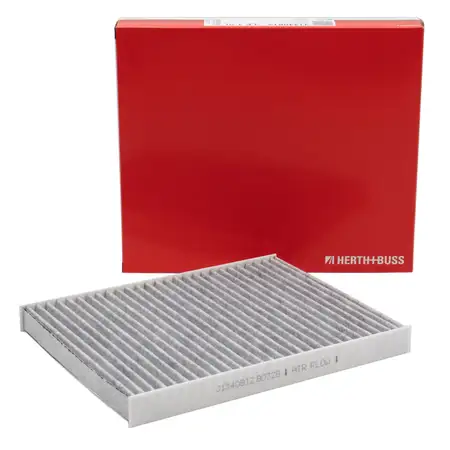 HERTH+BUSS Innenraumfilter Aktivkohle f&uuml;r FORD Fiesta 6 MK6 7 MK7 B-Max Ka+ Ecosport