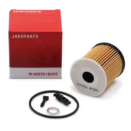 HERTH+BUSS JAKOPARTS Oil Filter for Hyundai Kona OS and Kia Sorento 4 1.6 T-GDi/Hybrid