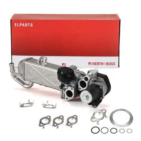 HERTH+BUSS AGR-Ventil + K&uuml;hler + Dichtungen f&uuml;r VW Golf 6 Passat 1.6/2.0 TDI 03L131512DQ