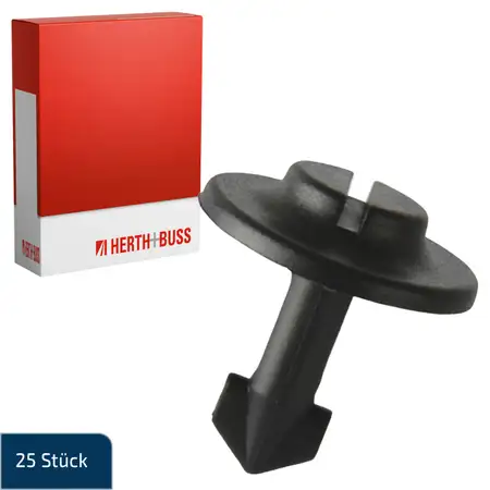 25x HERTH+BUSS JAKOPARTS Clip Schraube Unterfahrschutz Unterbodenschutz f&uuml;r VW 4A0805121A