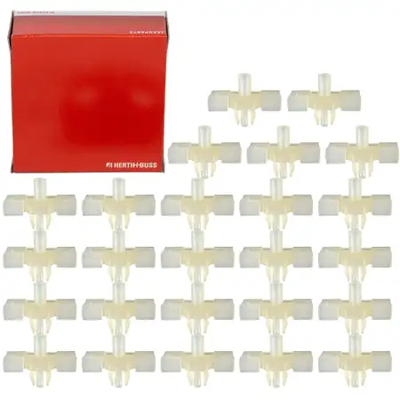 25x HERTH+BUSS Clips Befestigungsclips Halteclip Verkleidung f&uuml;r MERCEDES 0069883078