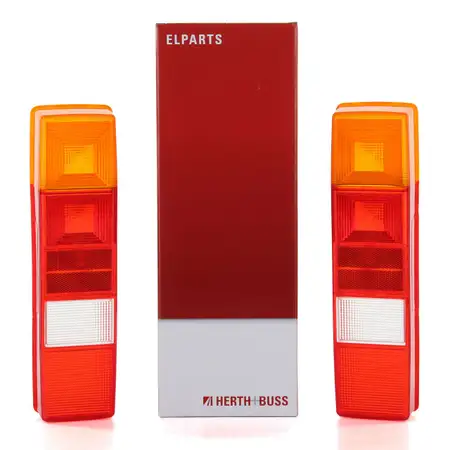 2x HERTH+BUSS ELPARTS Lichtscheibe Heckleuchte f&uuml;r FORD Transit 01.1971-08.2014 hinten