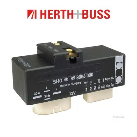 HERTH+BUSS ELPARTS Relay for Cooling Fan Run-Down for VW CADDY II 1.4 NEW BEETLE 2