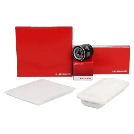 HERTH+BUSS JAKOPARTS Filter-Set f&uuml;r TOYOTA Yaris _P1_/Verso _P2_ 1.3 1.5 84-150 PS