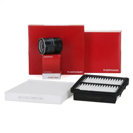HERTH+BUSS JAKOPARTS Filter-Set f&uuml;r HONDA Jazz 3 GE 1.2 90 PS aus GREAT BRITAIN