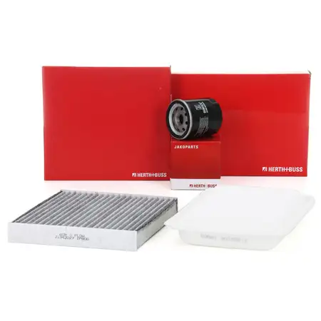 HERTH+BUSS JAKOPARTS Filter-Set f&uuml;r TOYOTA Auris Corolla E15 E18 Yaris P9/Vios P13 1.2-1.8