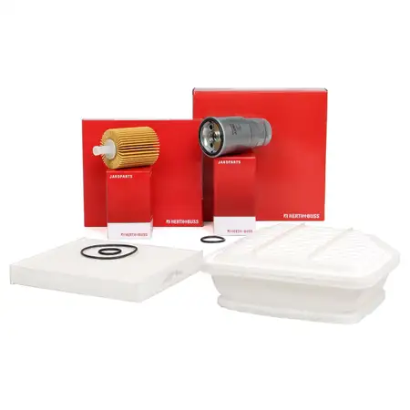 HERTH+BUSS JAKOPARTS Filter-Set 4-tlg f&uuml;r TOYOTA Rav 4 3 A3 4 A4 2.0/2.2D 124-177 PS