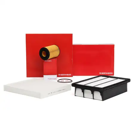 HERTH+BUSS JAKOPARTS Filter-Set 3-tlg f&uuml;r HYUNDAI Santa Fe 2 CM 2.2 CRDi 136/150/155 PS