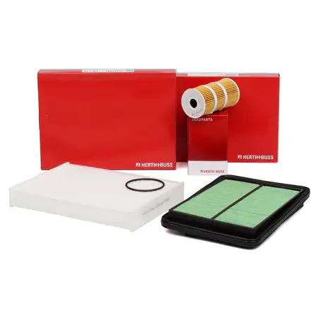 HERTH+BUSS JAKOPARTS 3-Piece Filter Set for NISSAN X-Trail T32_ 1.6 dCi 130 hp