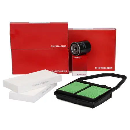 HERTH+BUSS JAKOPARTS Filter-Set f&uuml;r HONDA Civic 7 Hatchback EU EP EV 1.4i 1.4iS 1.6i