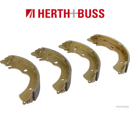 HERTH+BUSS JAKOPARTS Bremsbacken Satz f&uuml;r HONDA Civic 7 Hatchback 1.4 iS hinten