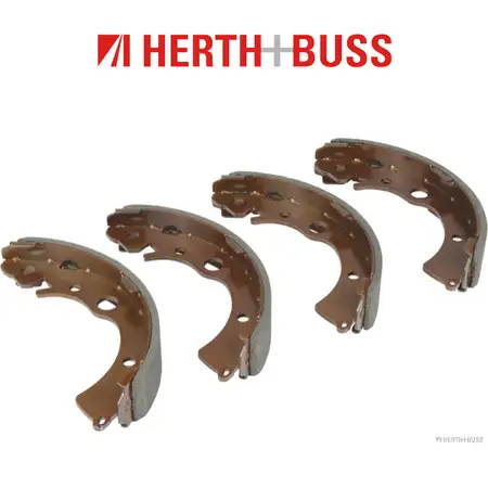 HERTH+BUSS JAKOPARTS Bremsbacken Satz f&uuml;r HONDA Civic 5 6 CRX 3 bis 02.2001 hinten