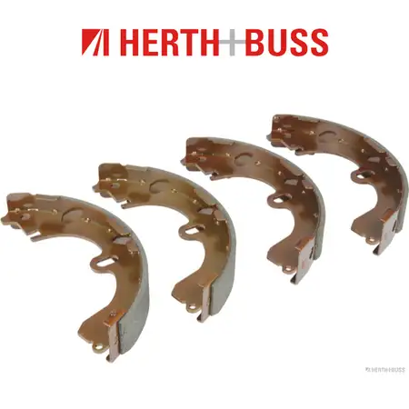 HERTH+BUSS JAKOPARTS Bremsbacken Satz f&uuml;r TOYOTA Corolla E8 E9 E10 E11 hinten