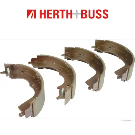 HERTH+BUSS JAKOPARTS Brake Shoe Set for TOYOTA Hiace (4 rear)