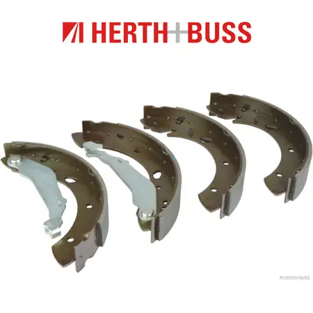 HERTH+BUSS JAKOPARTS Bremsbacken Satz f&uuml;r TOYOTA Avensis bis 02.2003 hinten