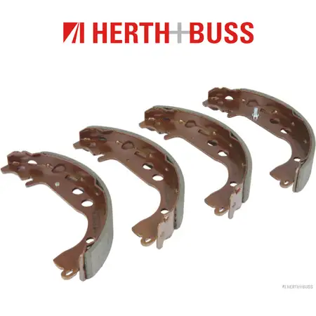 HERTH+BUSS JAKOPARTS Bremsbacken Satz f&uuml;r TOYOTA Yaris/Yaris Verso hinten