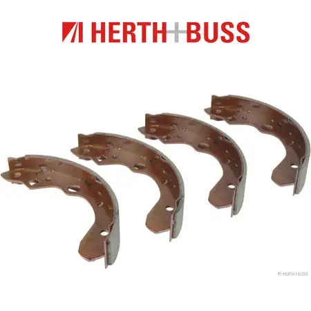 HERTH+BUSS JAKOPARTS Brake Shoe Set for MAZDA 323 F/S (2003&ndash;May 2004), Rear