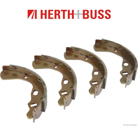 HERTH+BUSS JAKOPARTS Bremsbacken Satz f&uuml;r KIA Pride MAZDA 121 1 bis 05.01 hinten
