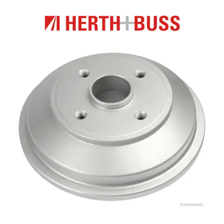 HERTH+BUSS JAKOPARTS Brake Drum Set for SUZUKI Swift 3 MZ EZ Splash EX (Rear)