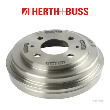 HERTH+BUSS JAKOPARTS Bremstrommeln Satz f&uuml;r HYUNDAI Atos MX 1.0i 1.1 hinten 58411-02501