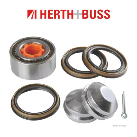 HERTH+BUSS JAKOPARTS Radlager Satz f&uuml;r NISSAN ALMERA I SUNNY III vorne o. hinten