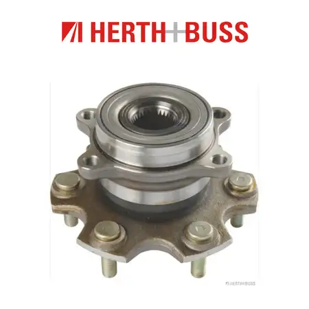 HERTH+BUSS JAKOPARTS Wheel Bearing and Hub for MITSUBISHI PAJERO III + CANVAS (Rear)