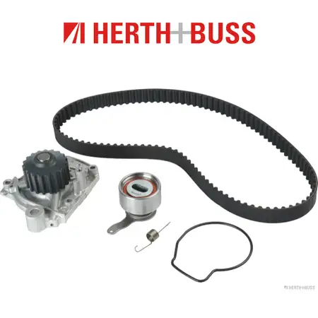 HERTH+BUSS JAKOPARTS Timing Belt Kit + Water Pump for HONDA LOGO (GA3) 1.3 65 hp