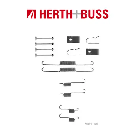 HERTH+BUSS JAKOPARTS Brake Shoe Accessory Kit for KIA RIO, SEPHIA, SHUMA (Rear)