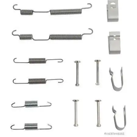 HERTH+BUSS JAKOPARTS Bremsbacken Zubeh&ouml;rsatz f&uuml;r KIA PICANTO (TA) 1.0 + 1.2